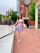Load image into Gallery viewer, Anna dress in cherry flower printed
