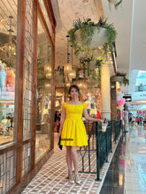 Load image into Gallery viewer, Caroline Dress in Daisy in polka dots
