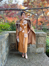 Load image into Gallery viewer, Lucie dress in 3D flowers
