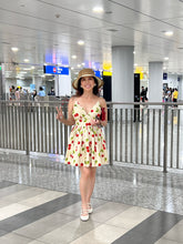 Load image into Gallery viewer, iVogue
iVogue Christine
Christine iVogue
Christine Kennedy
Fashion Designer
Forth Worth Fashion Week
Metro station
Cherry dress
Cherry Blossom 
