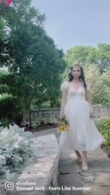 Load and play video in Gallery viewer, Adelina Corset Dress in Organza
