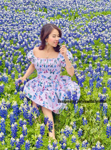 Suri Dress in Butterflies Print