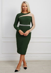 Ida dress in Green