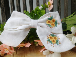 Bow hairclip - Shop women style vintage, Audrey Hepburn jackets online -Christine
