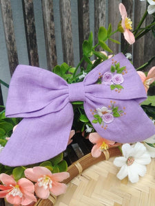 Bow hairclip - Shop women style vintage, Audrey Hepburn jackets online -Christine