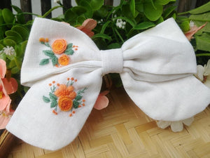 Bow hairclip - Shop women style vintage, Audrey Hepburn jackets online -Christine