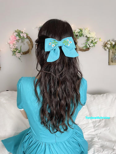 Bow hairclip - Shop women style vintage, Audrey Hepburn jackets online -Christine