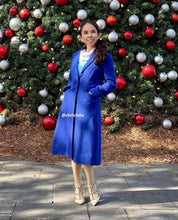 Load image into Gallery viewer, Audrey coat in Blue
