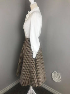 Lolita waistcoat suit in Tweed white blouse - Shop women style vintage, Audrey Hepburn jackets online -Christine