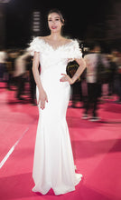 Load image into Gallery viewer, Melody Gown in white - Shop women style vintage, Audrey Hepburn jackets online -Christine
