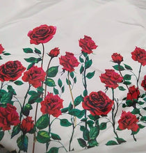 Load image into Gallery viewer, Audrey Dress in Rose Bloom Taffeta - Shop women style vintage, Audrey Hepburn jackets online -Christine
