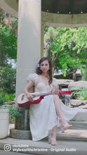 Load and play video in Gallery viewer, Adelina Corset Dress in Organza
