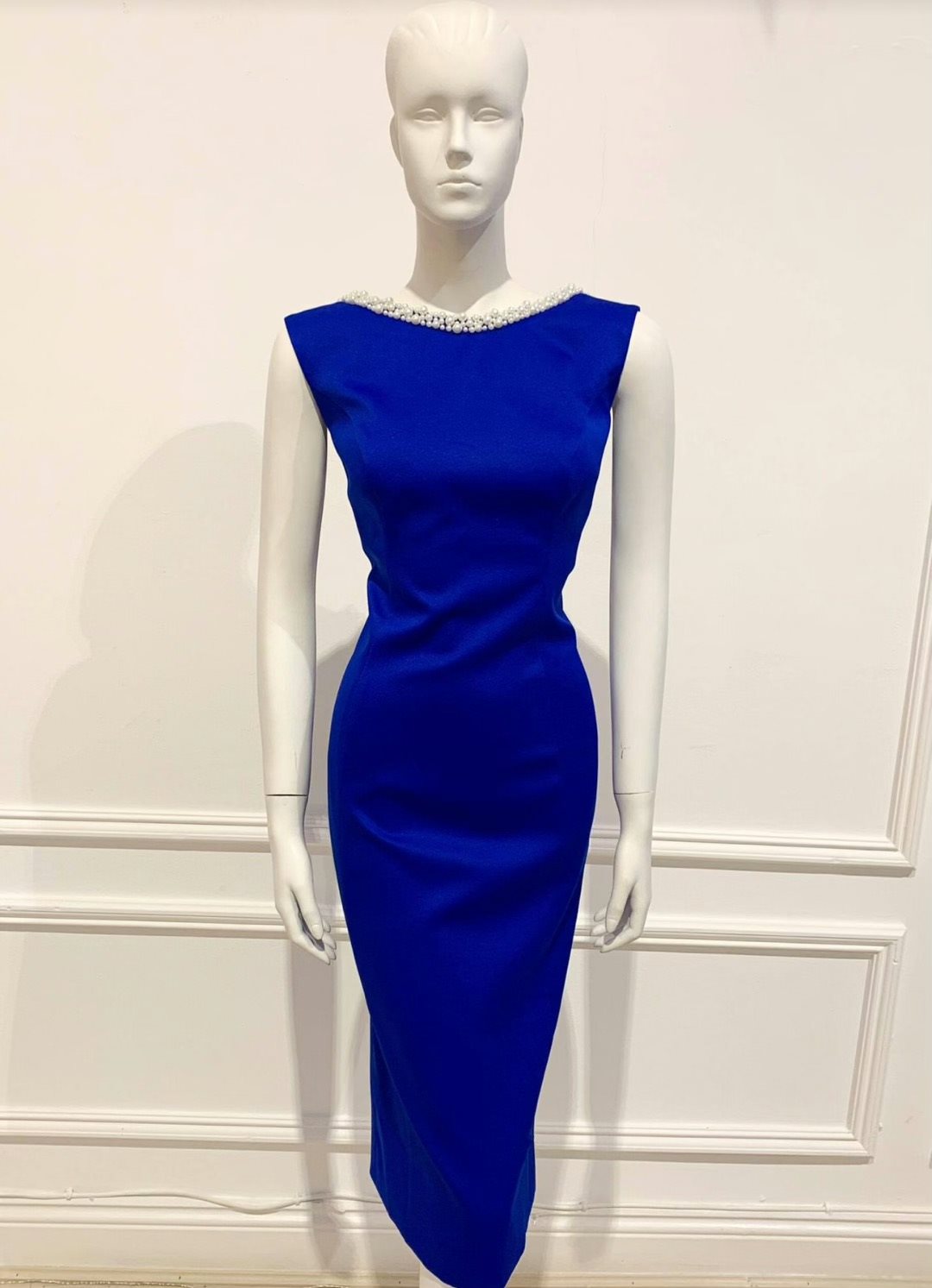 Teresa dress in Royal Blue - by Christine Kennedy 