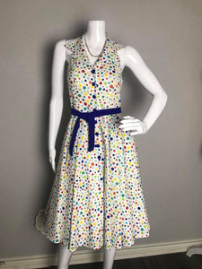 Annie Dress in Polka dots - Shop women style vintage, Audrey Hepburn jackets online -Christine