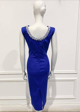 Load image into Gallery viewer, Teresa dress in Royal Blue - Shop women style vintage, Audrey Hepburn jackets online -Christine
