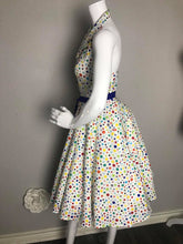 Load image into Gallery viewer, Annie Dress in Polka dots - Shop women style vintage, Audrey Hepburn jackets online -Christine
