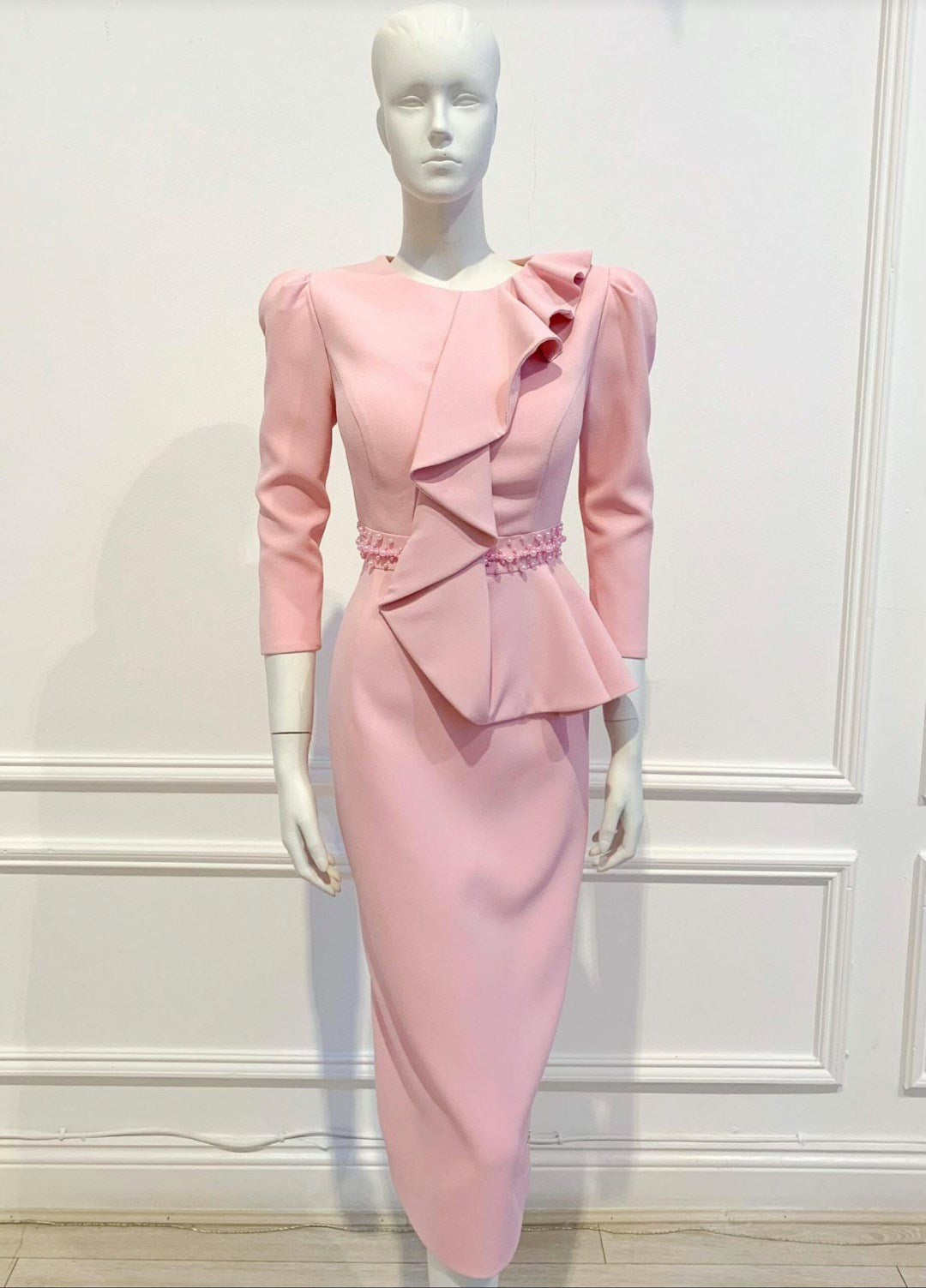 Heyle dress in Pink by Christine Designer 