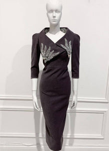 Maria dress in Blue - Shop women style vintage, Audrey Hepburn jackets online -Christine