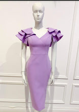 Load image into Gallery viewer, Kelly dress in purple - Shop women style vintage, Audrey Hepburn jackets online -Christine
