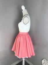 Load image into Gallery viewer, Julie skirt in Pink matching white top Linen - Shop women style vintage, Audrey Hepburn jackets online -Christine
