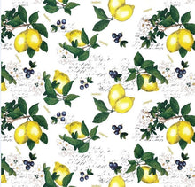 Load image into Gallery viewer, Julie skirt matching top in Lemon Print cotton - Shop women style vintage, Audrey Hepburn jackets online -Christine
