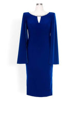 Load image into Gallery viewer, Kora dress in Royal Blue - Shop women style vintage, Audrey Hepburn jackets online -Christine
