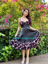 Load image into Gallery viewer, Natalia dress cherry flowers
