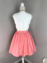 Load image into Gallery viewer, Julie skirt in Pink matching white top Linen - Shop women style vintage, Audrey Hepburn jackets online -Christine
