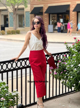 Load image into Gallery viewer, Lily set pants with white top
