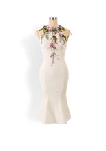 Load image into Gallery viewer, Lala dress in solid white - Shop women style vintage, Audrey Hepburn jackets online -Christine
