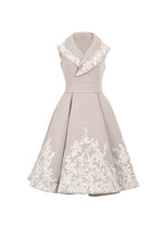 Load image into Gallery viewer, Lola dress in Grey - Shop women style vintage, Audrey Hepburn jackets online -Christine
