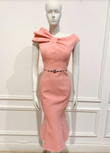 Load image into Gallery viewer, Sofia dress in darker Pink - Shop women style by Chrisitne Kennedy, Christine Designer 
