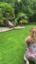 Load and play video in Gallery viewer, Julie skirt matching top in Lemon Black Print

